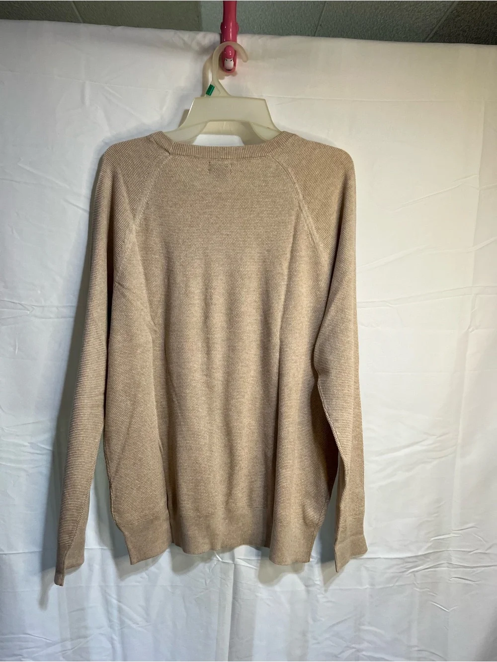J. Crew Men’s Crewneck Sweater in Beige - Picture 3 of 4